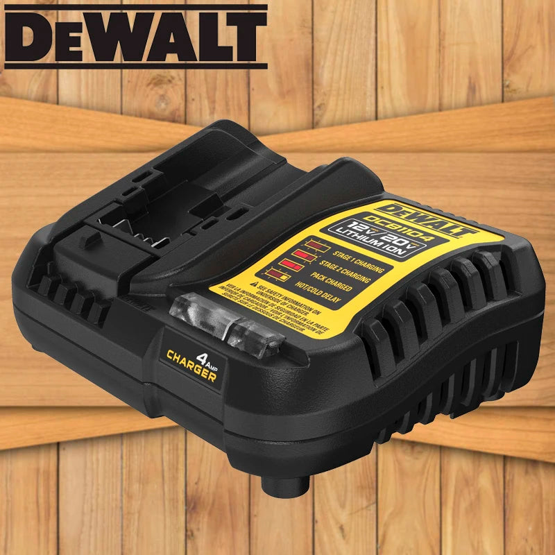 DEWALT 18V/20V Universal Lithium Battery Charger with Fan Cooling