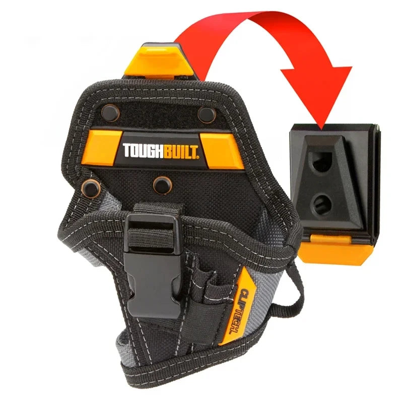 TOUGHBUILT Compact Drill Holster - Portable Multi-Pocket Tool Bag