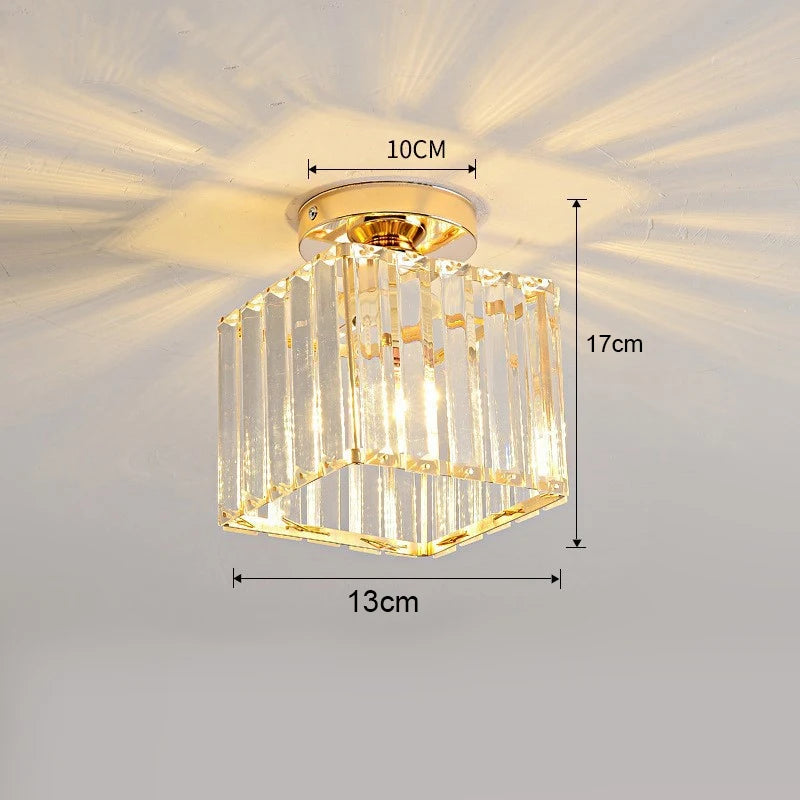 Luxury Crystal Chandelier - Modern LED Pendant Light for Dining Room