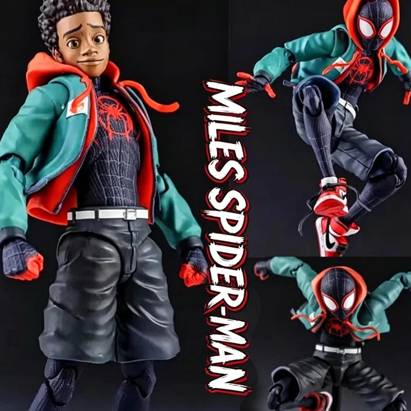 Miles Morales Spider-Man Action Figure | Dynamic Posing Collectible