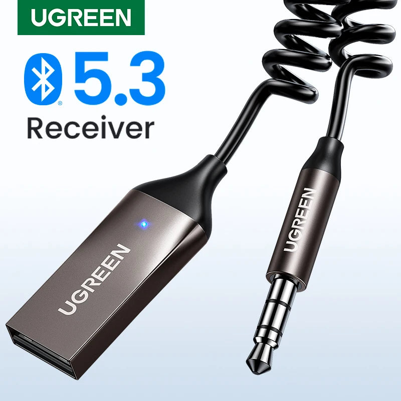 Bluetooth 5.3 Audio Adapter - Enhance Car & Home Sound Experience