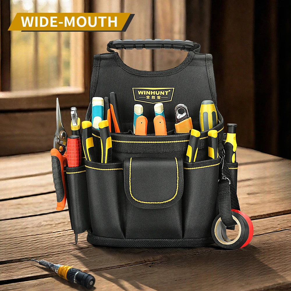 Professional Electrician Tool Pouch - Durable OXFORD Cloth Design