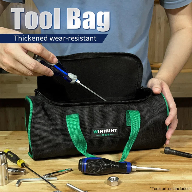 WINHUNT Portable Electrician's Tool Bag - Durable & Versatile Storage