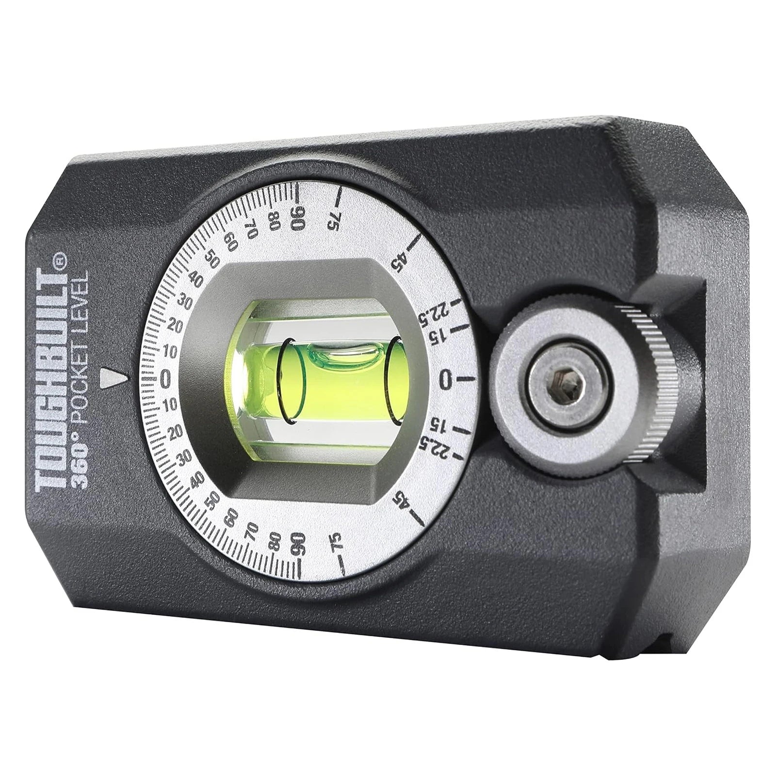 TOUGHBUILT 360-Degree Pocket Level - Magnetic Precision Tool