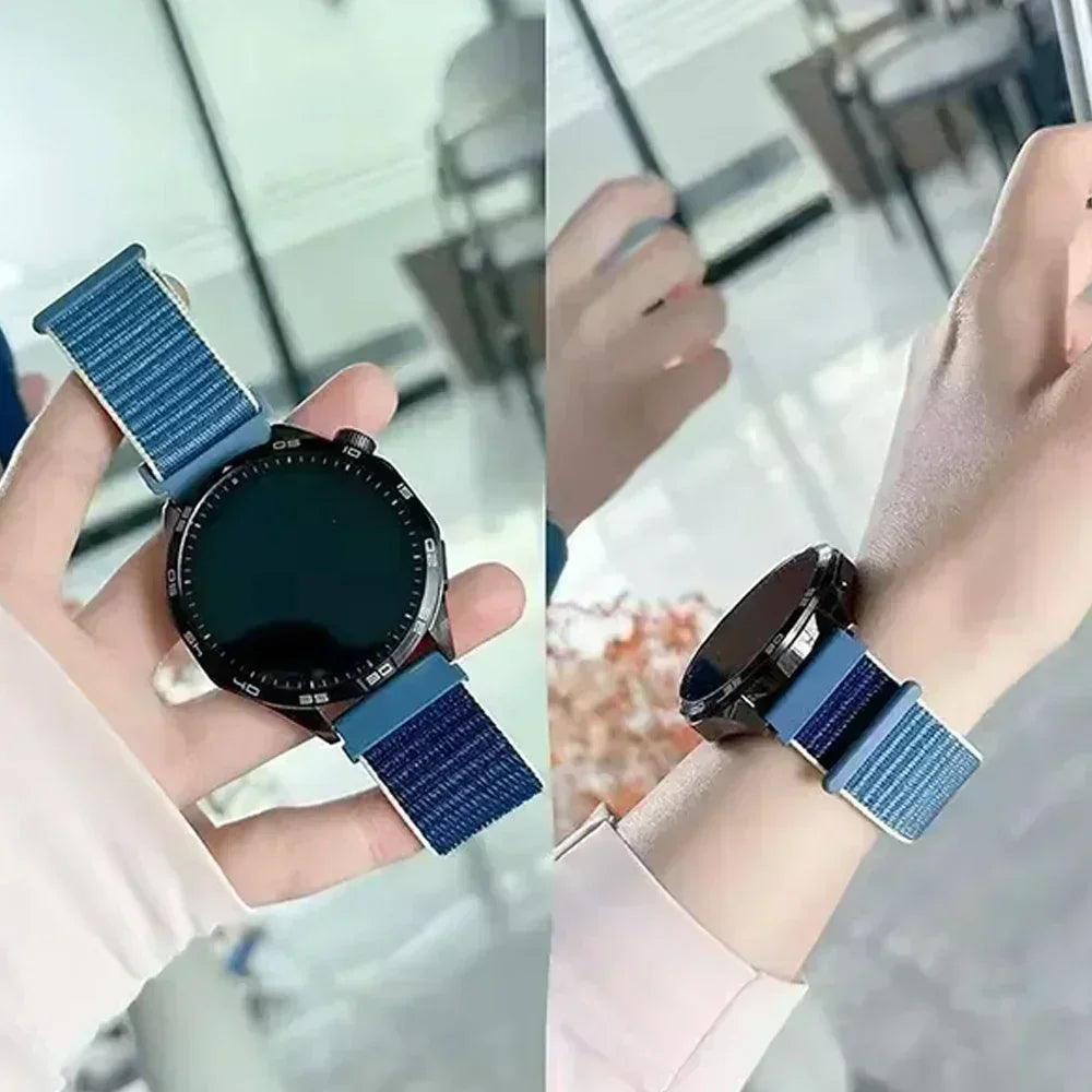 Comfortable Nylon Loop Strap for Garmin Venu & Forerunner Watches