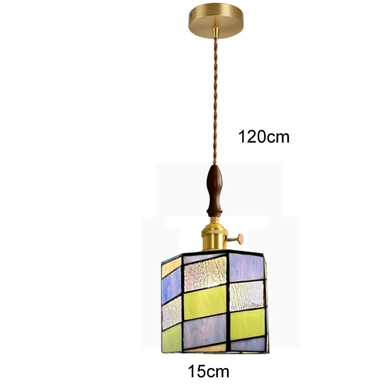 Chic Tiffany-Style Pendant Light for Dining & Living Spaces