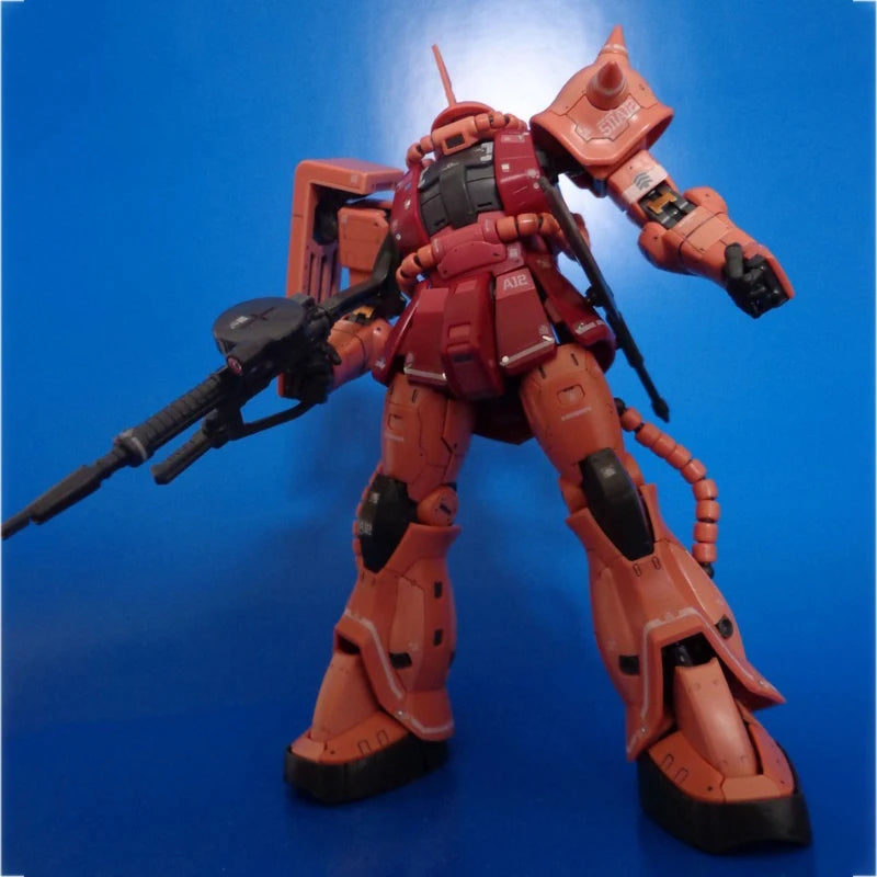 Bandai RG ZAKU II Action Figure - Char Aznable's Custom Model Kit