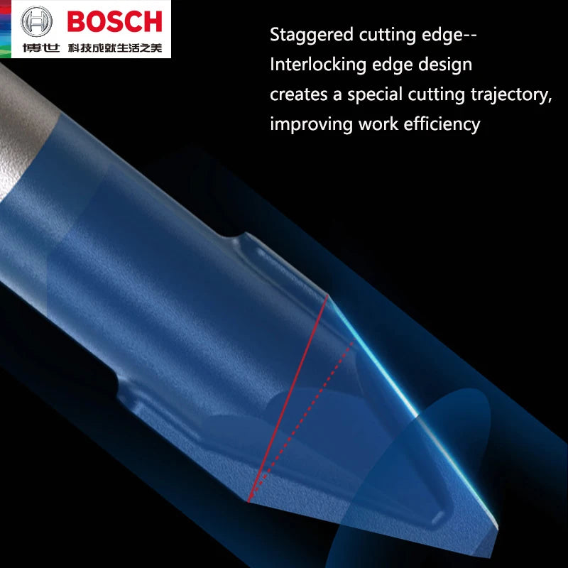 BOSCH HEX-9 Hard Ceramic Drill Bits for Tough Tiles - Expert Quality