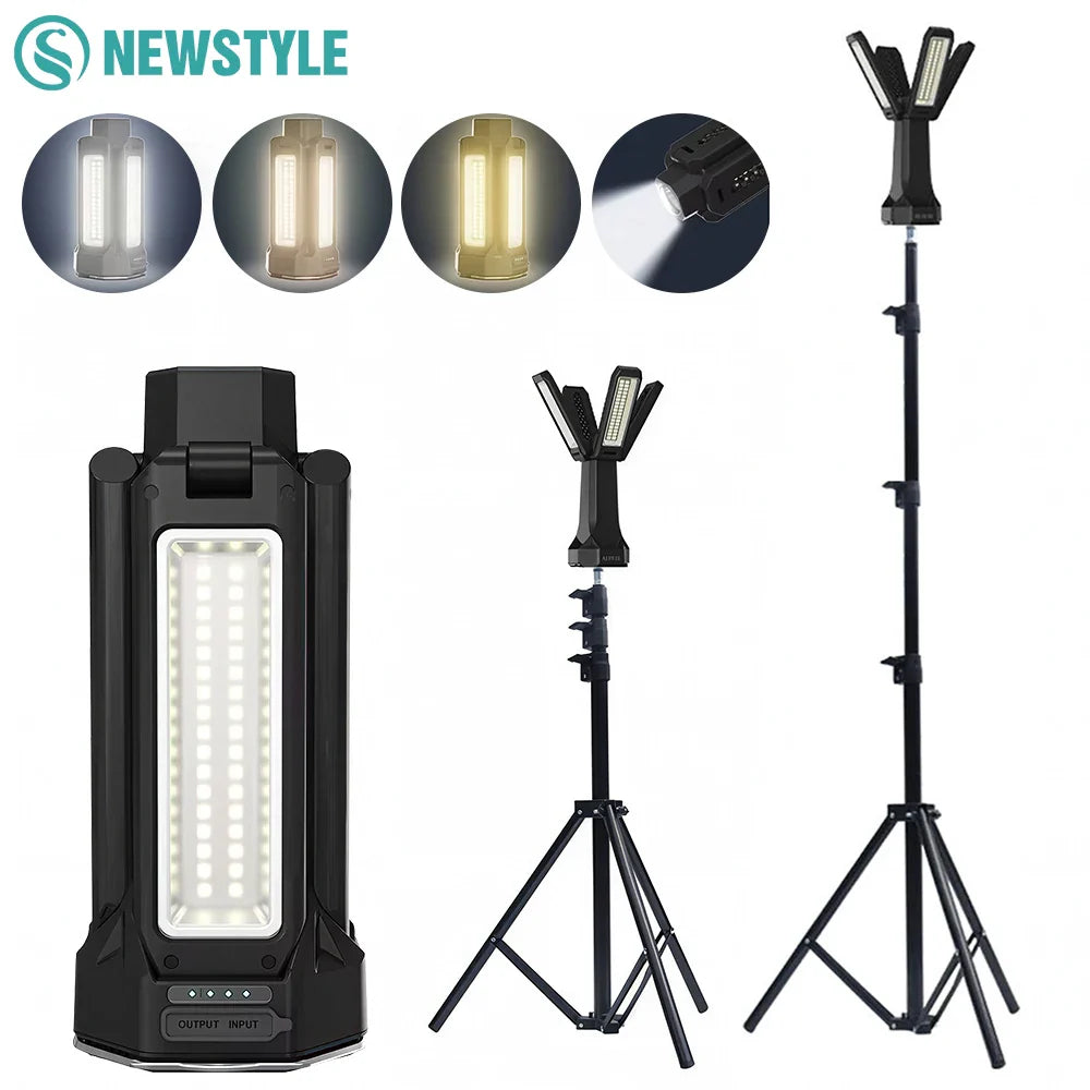 Powerful 16000mAh LED Camping Light | Dimmable Outdoor Work Light