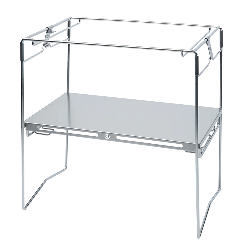 FireMaple Portable Stainless Steel Camping Table for Outdoor Use