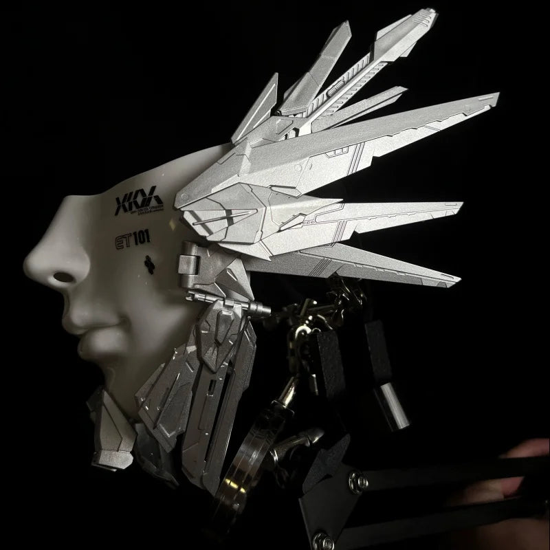 3D Half-Face Flying Wing Mask - Unique Gifts for Concerts & Cosplay