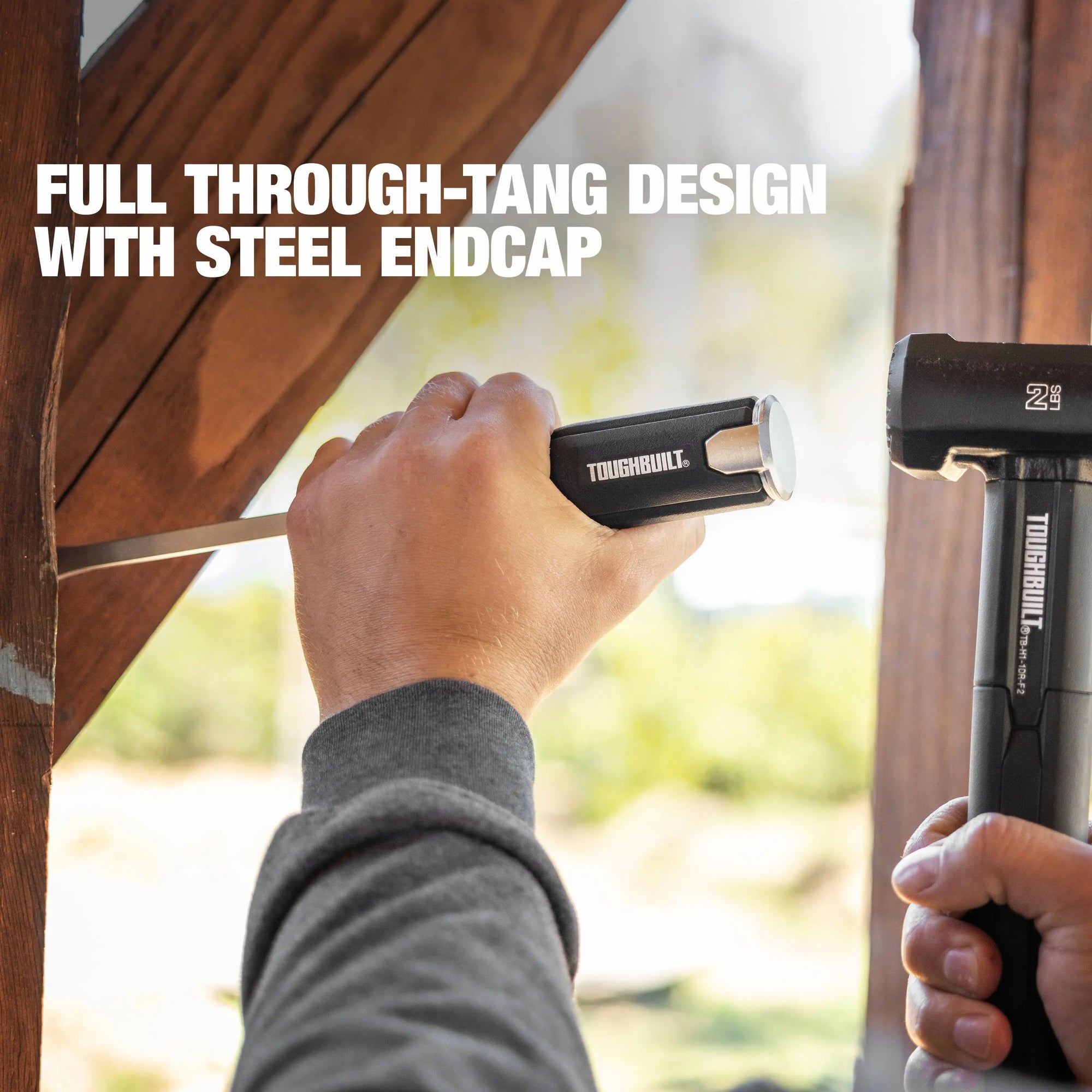 ToughBuilt Demolition Driver - Heavy-Duty Duct Piercing Tip Tool