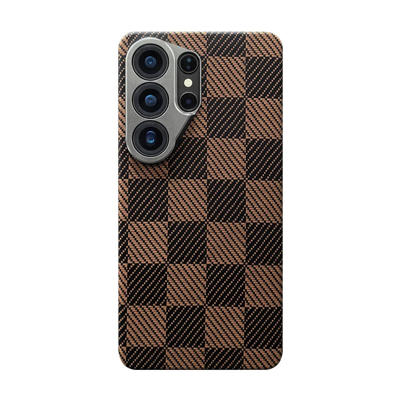 Slim Carbon Fiber Case for Samsung Galaxy S26 Ultra - Honeycomb Finish