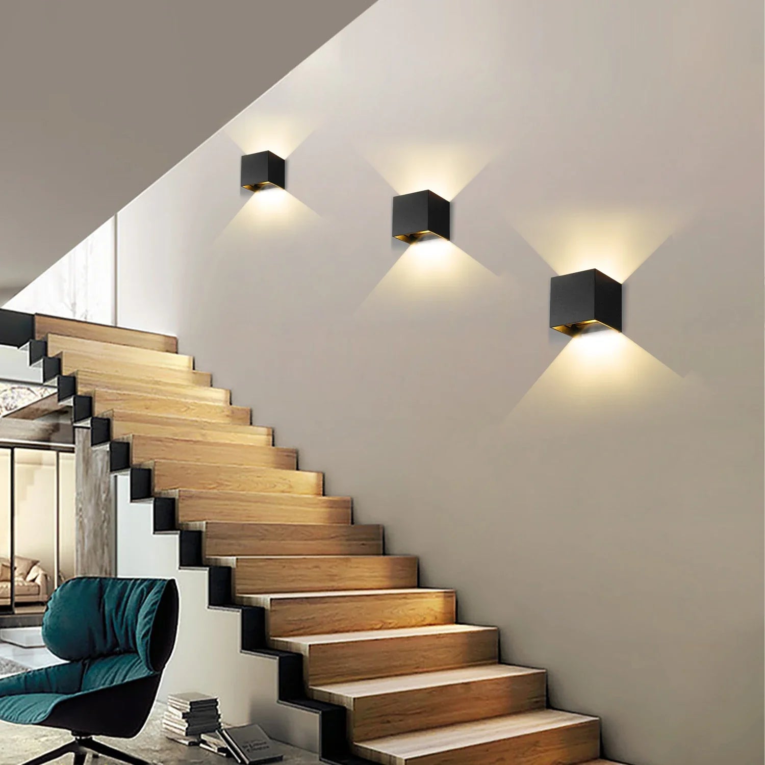 Stylish Waterproof LED Wall Light - Durable Outdoor Lamp