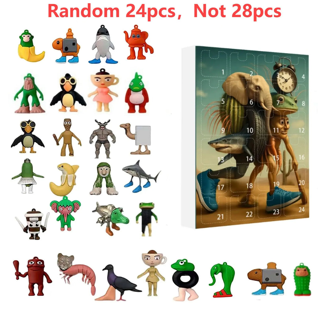 2025 Christmas Countdown Advent Calendar - 24 Days of Fun Surprises