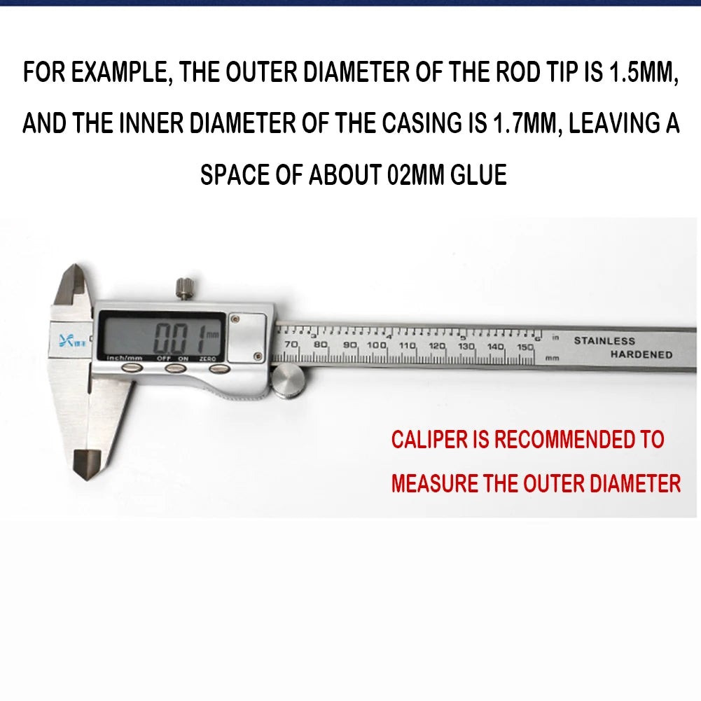 Premium Stainless Steel Fishing Rod Guide Rings for Smooth Casting