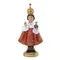 Elegant 12-Inch Infant of Prague Figurine for Religious Decor