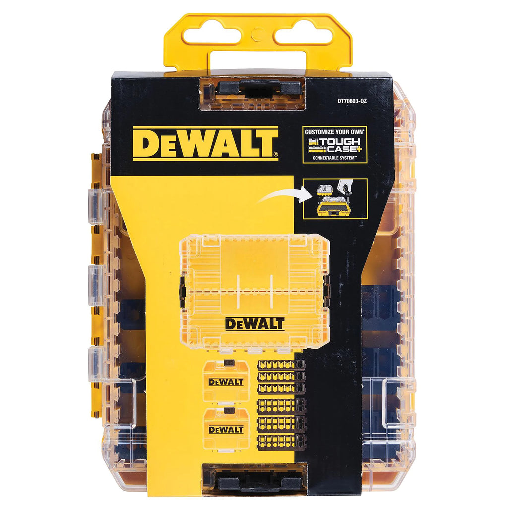 DEWALT TSTAK Tough Storage Cases & Screwdriver Bit Organizers