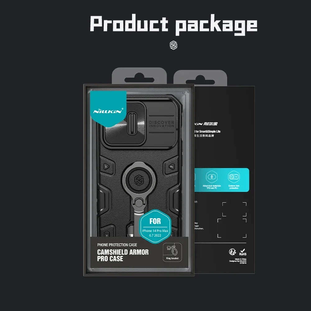 Nillkin CamShield Armor Pro Case for iPhone 14 & 13 Series