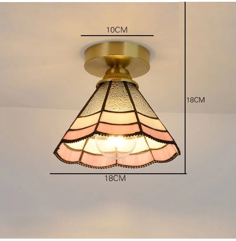Chic Tiffany-Style Pendant Light for Dining & Living Spaces