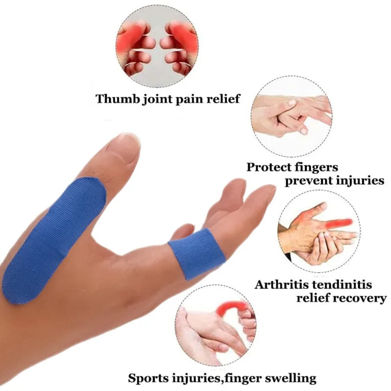 Finger Bandage Protective Tape - Elastic Cover for Sports & Activities