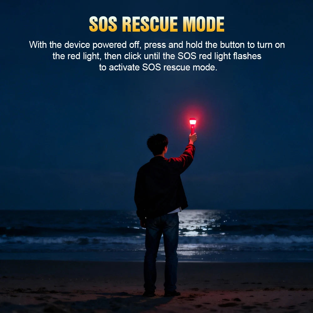 Trustfire WL22-PRO LED Rechargeable Flashlight & Lantern Tripod