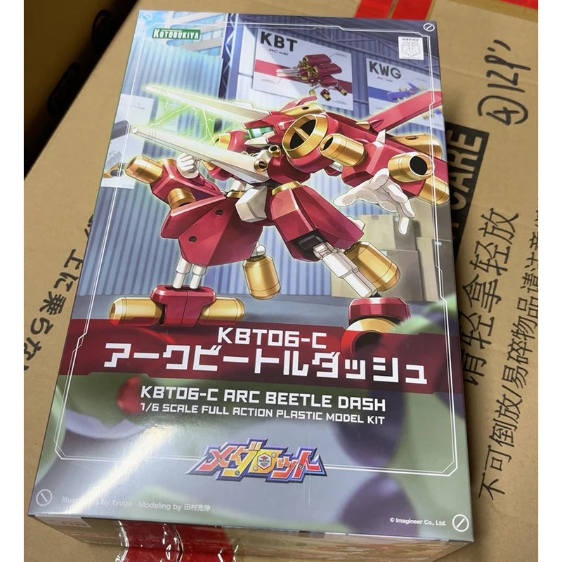 Kotobukiya Medarot KBT04-M Arc Beetle Model Kit - Build Your Own Action Figure