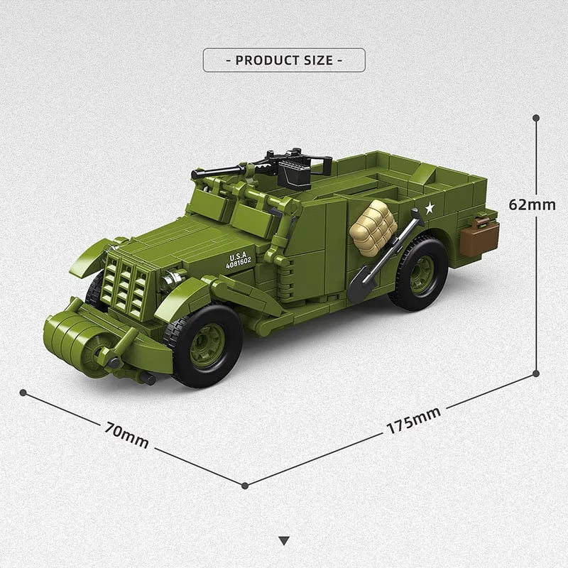 M22 Locust Tank Building Blocks Set – Fun for Kids & Collectors