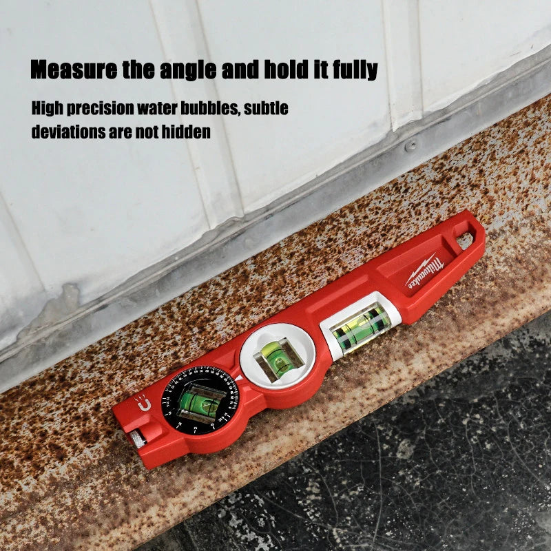 Milwaukee Lockable Torpedo Level – Precision Angle Measuring Tool