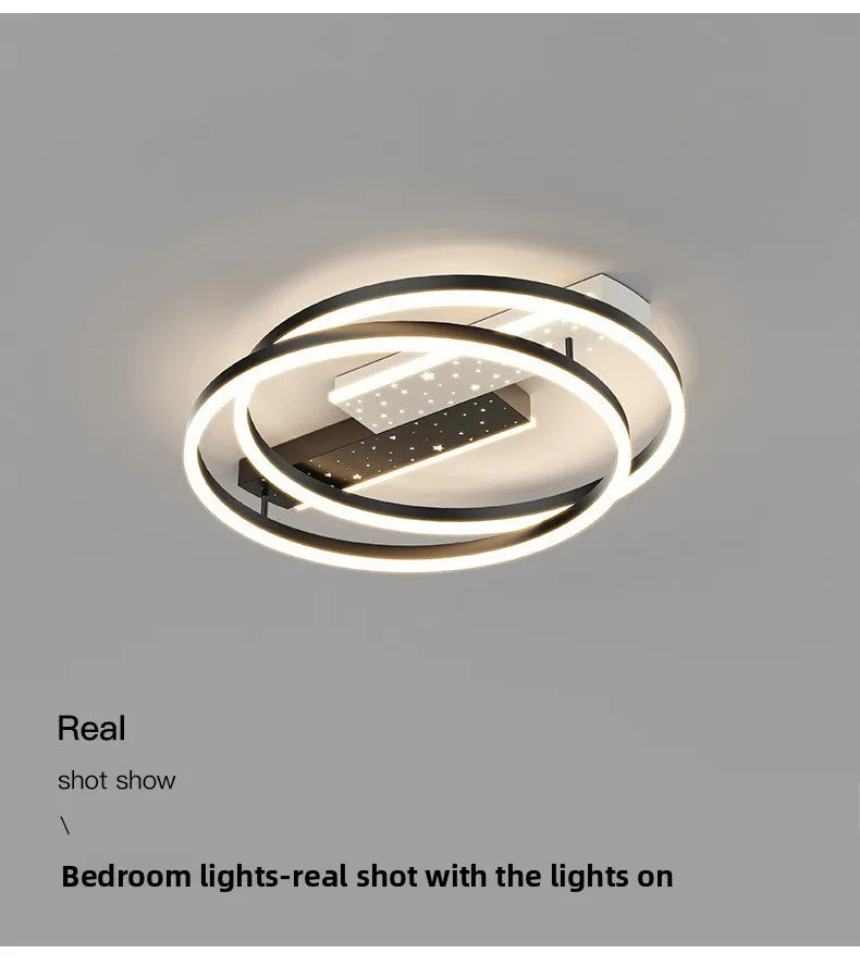 Elegant LED Ceiling Light - Modern Art Deco Design for Any Room