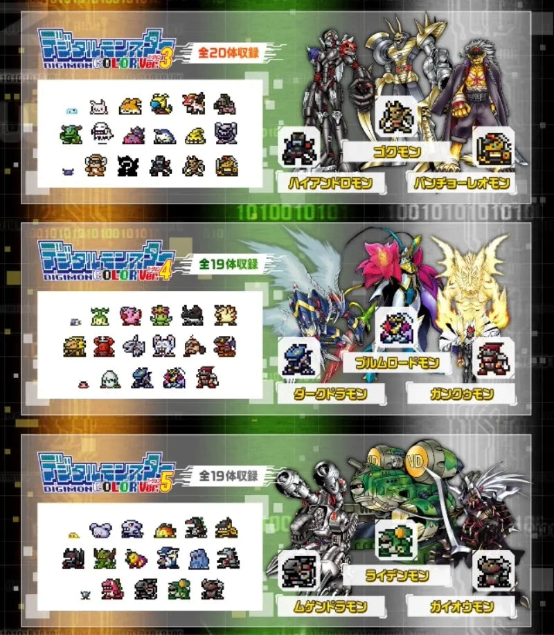 Bandai Digimon 25th Anniversary V1 V2 Color Screen Toy - Limited Edition