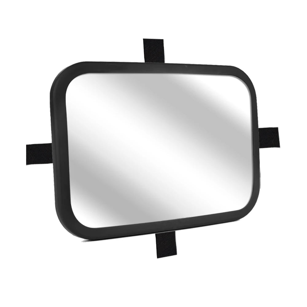 Deluxe Baby Car Mirror - Ultra HD Shatterproof Backseat Safety