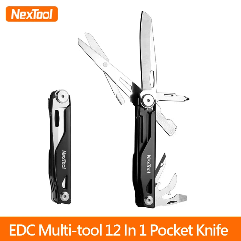 NexTool 12-in-1 Pocket Mini Multi-Tool - Versatile EDC Companion