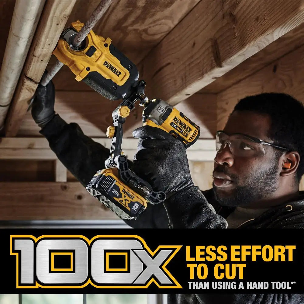 DEWALT IMPACT CONNECT™ Pipe Cutter Attachments for PVC & Copper