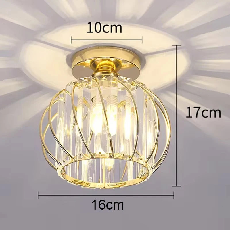 Luxury Crystal Chandelier - Modern LED Pendant Light for Dining Room