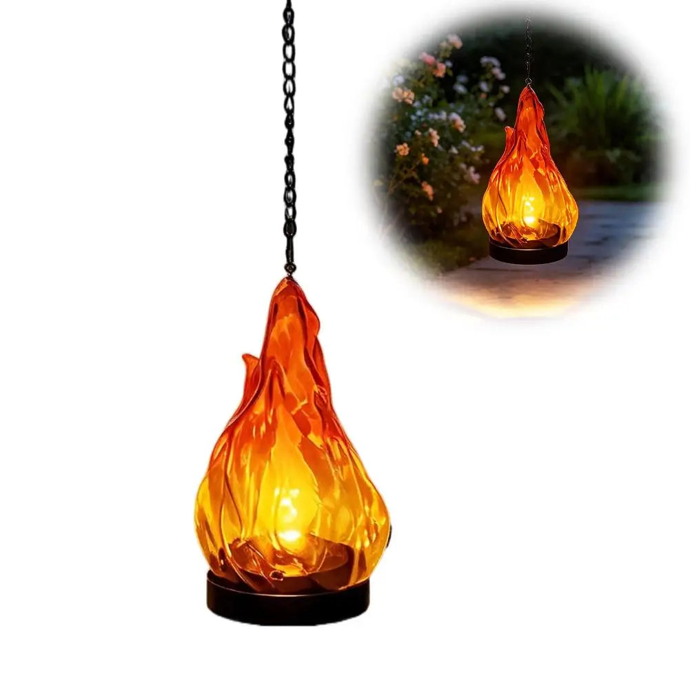 Solar Torch Light – Waterproof Outdoor Lantern for Garden Decoration