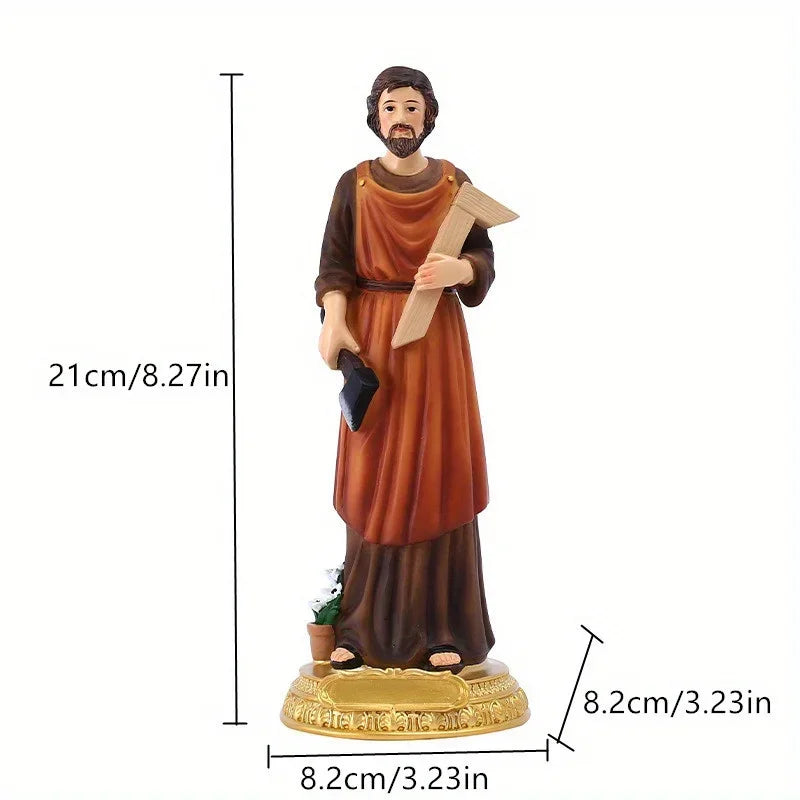 21CM Decorative Resin Artisan Statue - Perfect Holiday Gift