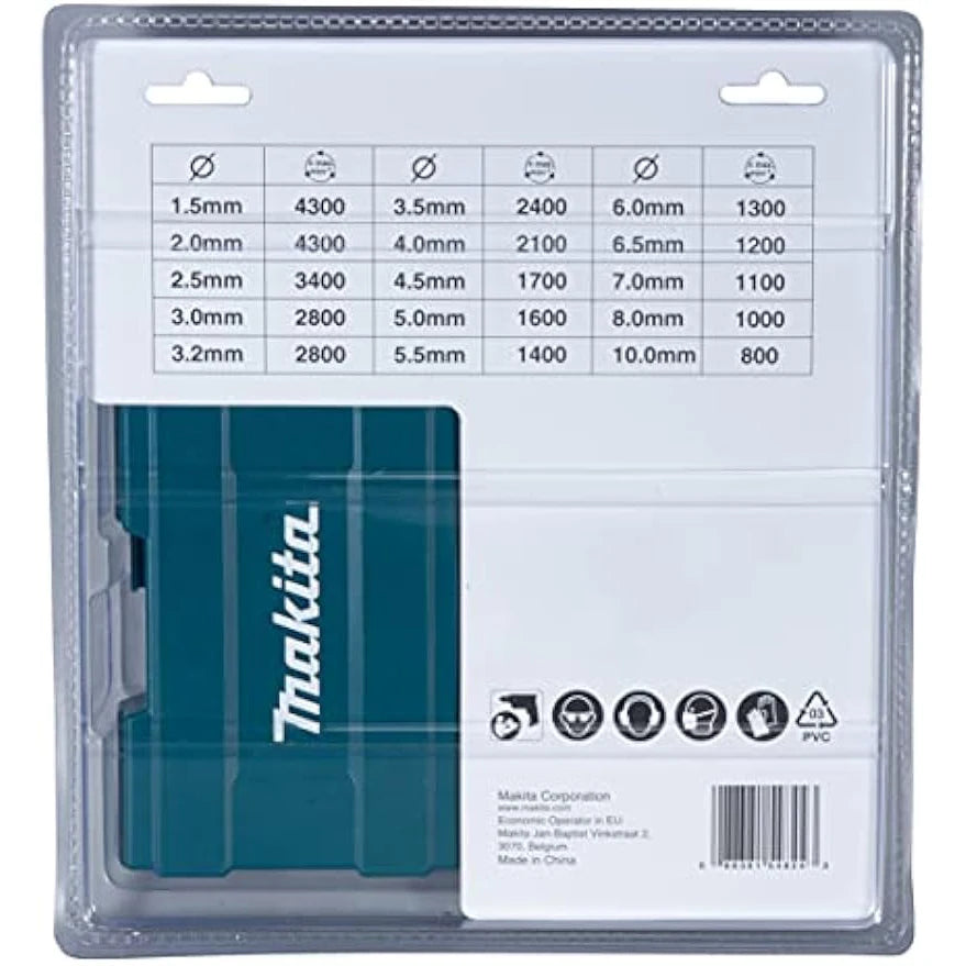 Makita HSS-TiN 19-Piece Drill Bit Set - Ultimate Precision Tools