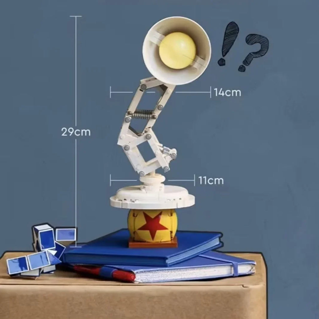 2025 BANGSHE 613-Piece Creative DIY Lamp Room Decor Building Blocks