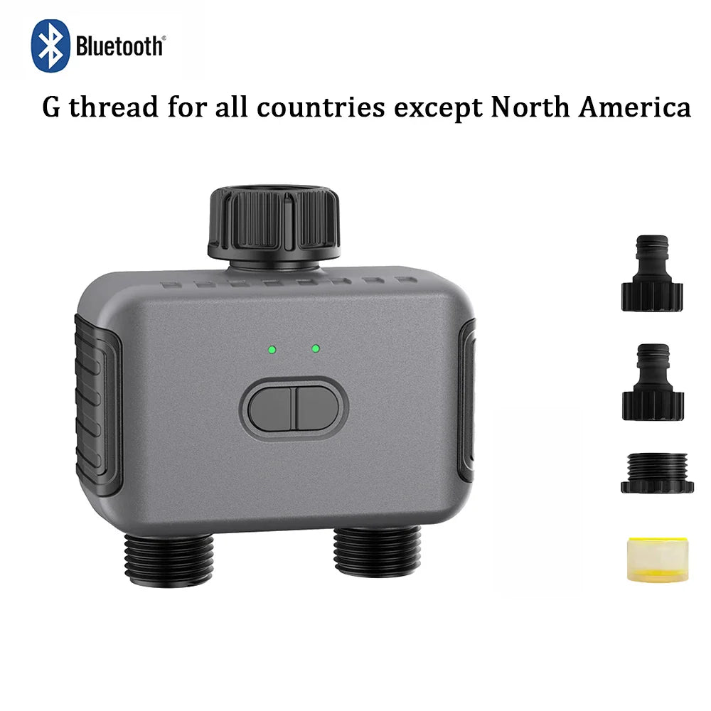 INSOMA Smart Dual Hose Irrigation Timer with App Control & Voice Integration