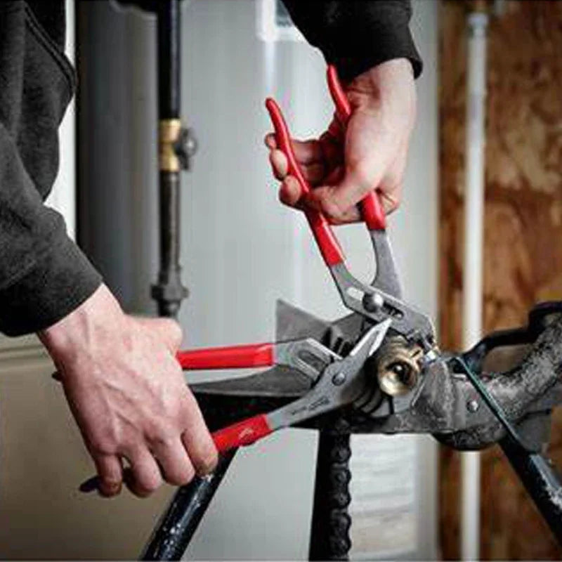 Milwaukee 10" Straight Jaw Pliers for Ultimate Grip & Comfort
