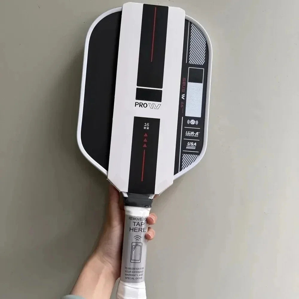 PRO IV 16MM Carbon Fiber Pickleball Paddle