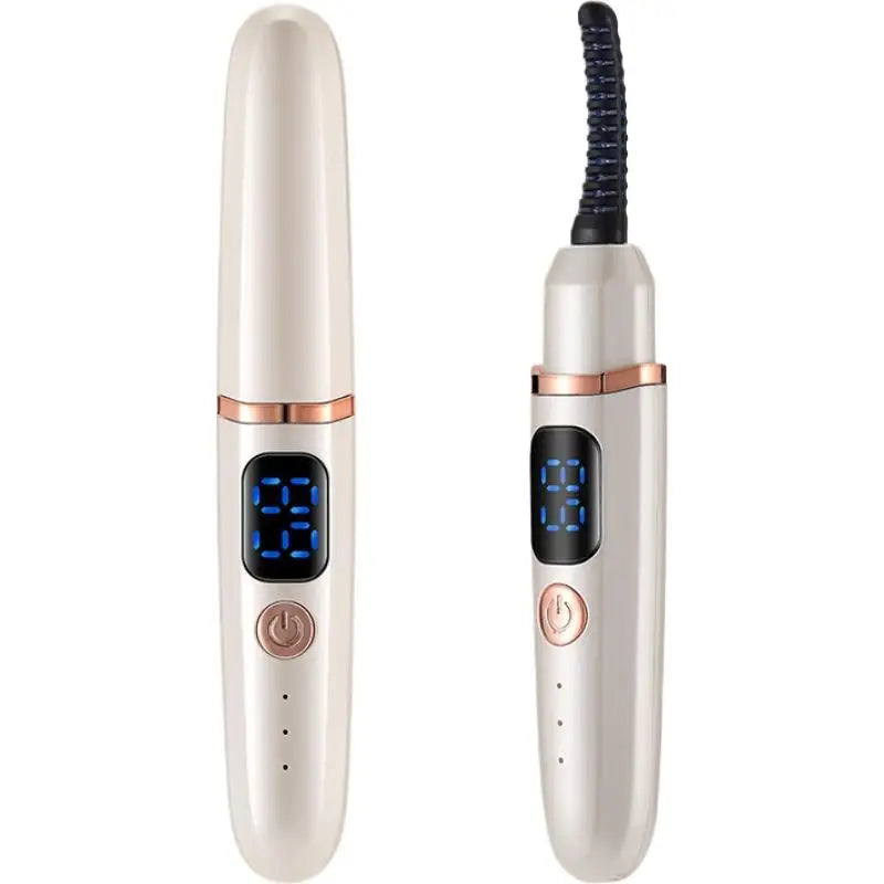 Rechargeable Heated Eyelash Curler with Digital Display & 3 Temperatures