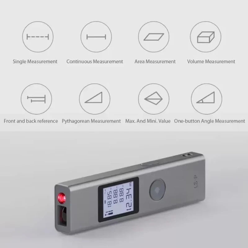 AtuMan DUKA Laser Range Finder: High Precision 25/40m Measurement Tool