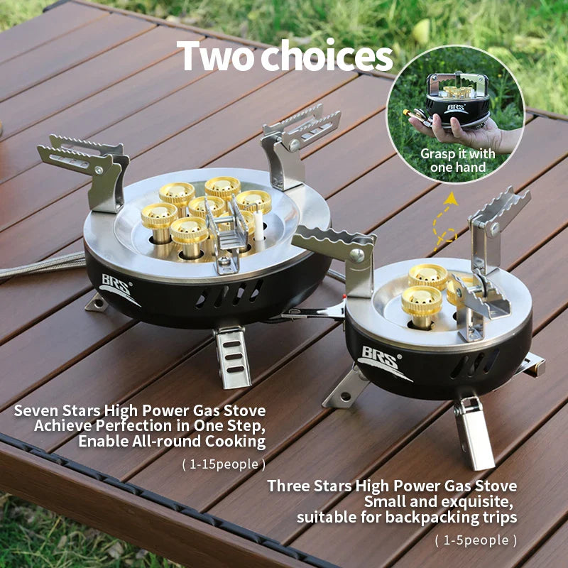 BRS Lightweight Folding Gas Stove – Durable & Efficient Outdoor Cooking