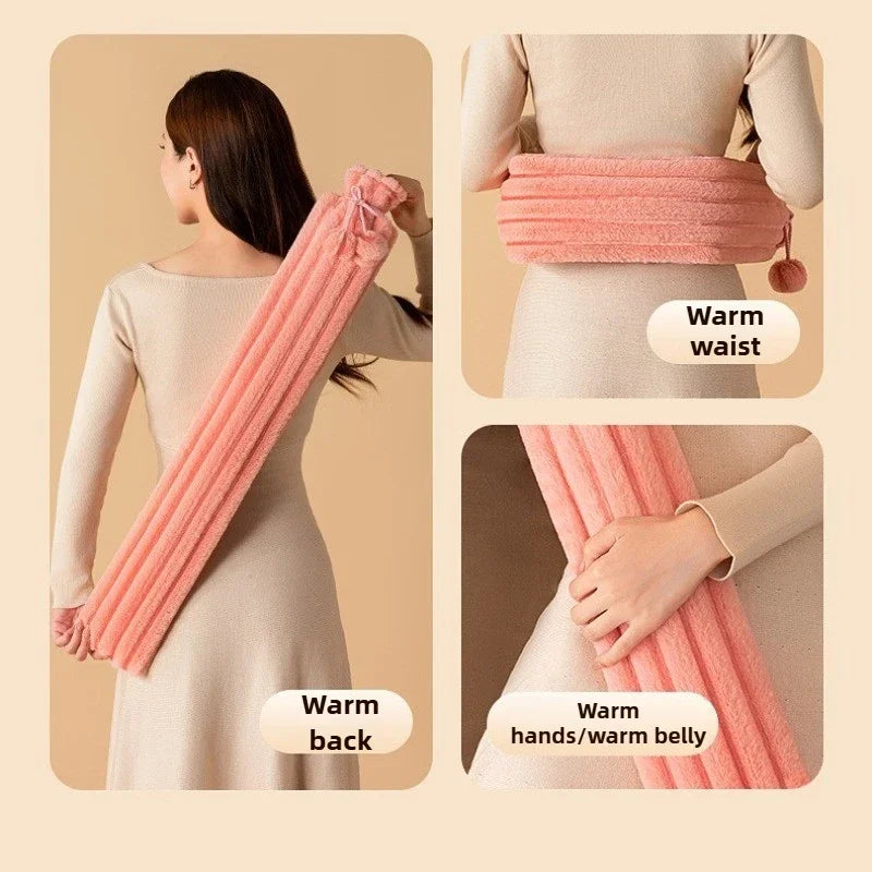 Oversized Leak-Proof Hot Water Bottle - Winter Bed Heater