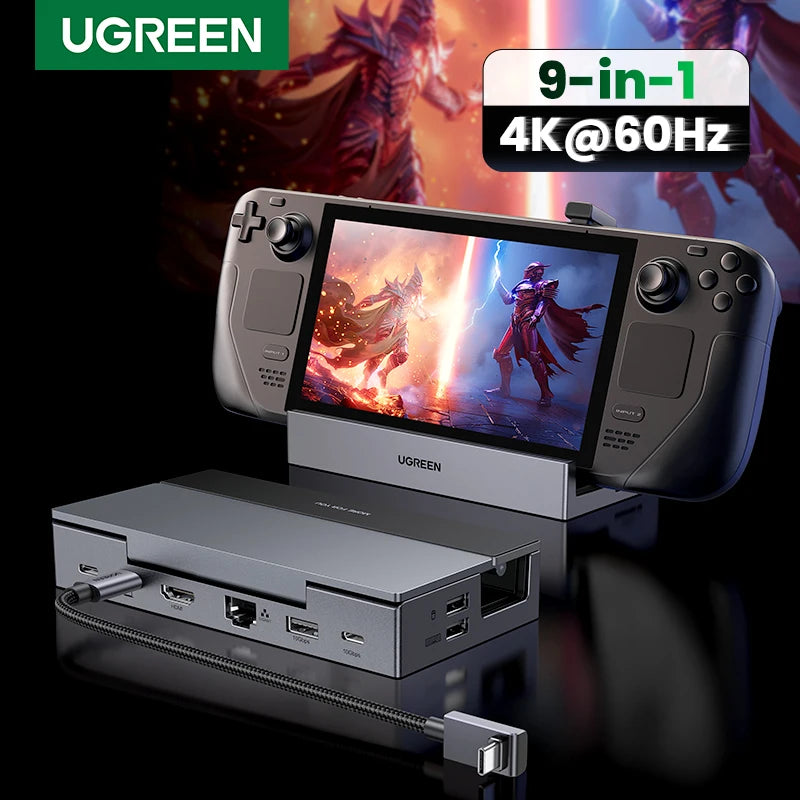 UGREEN 4K HDMI USB-C Hub & Docking Station for Ultimate Connectivity
