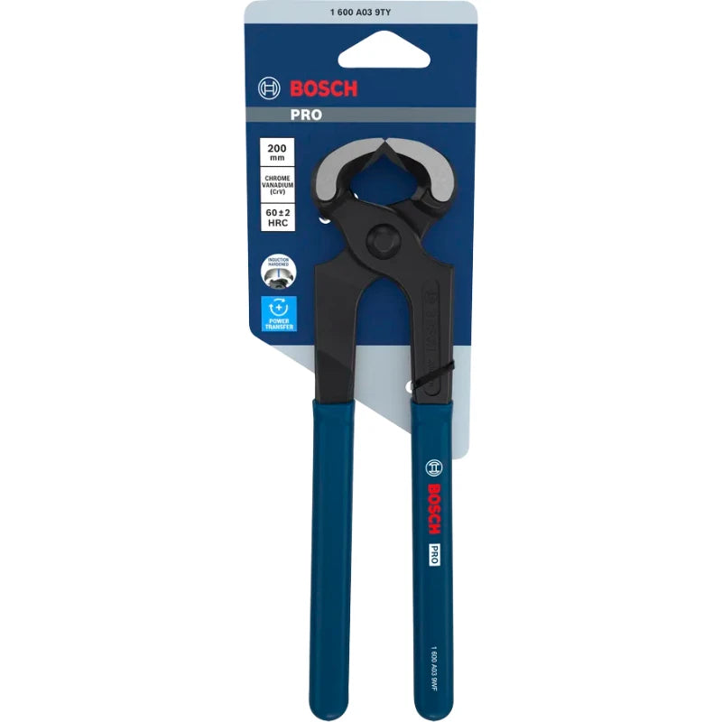 Bosch PRO Carpenters Pincers - Precision Cutting Hand Tools