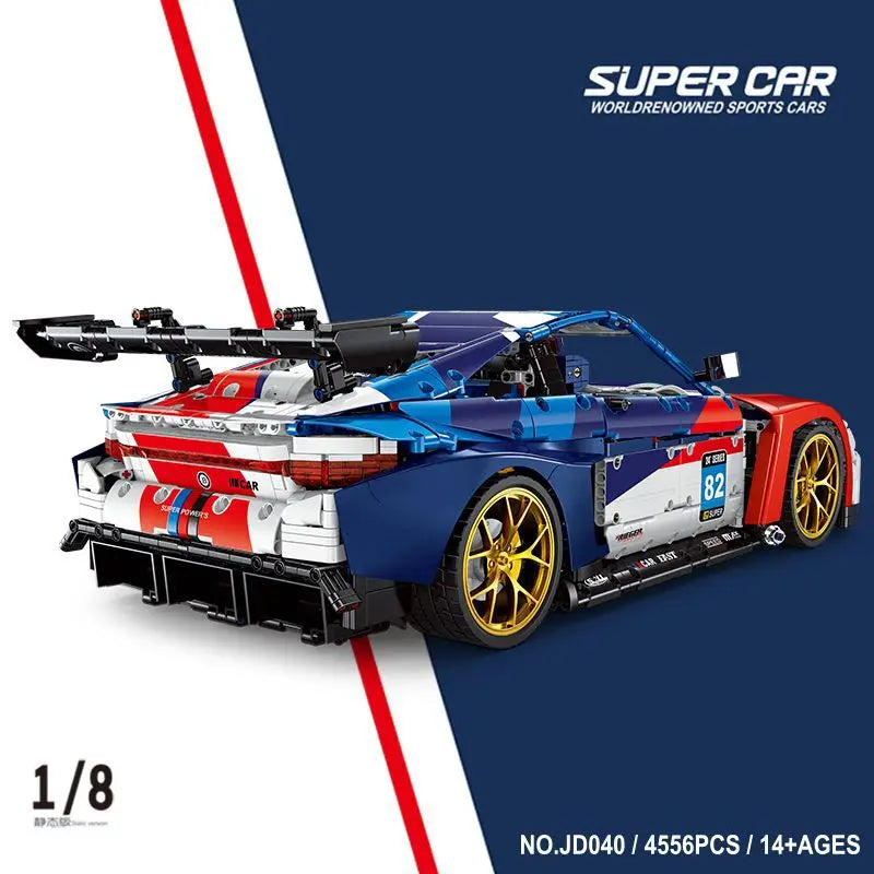 4556 Pieces M4 Racing Car Building Blocks - Ultimate Sports Vehicle Model