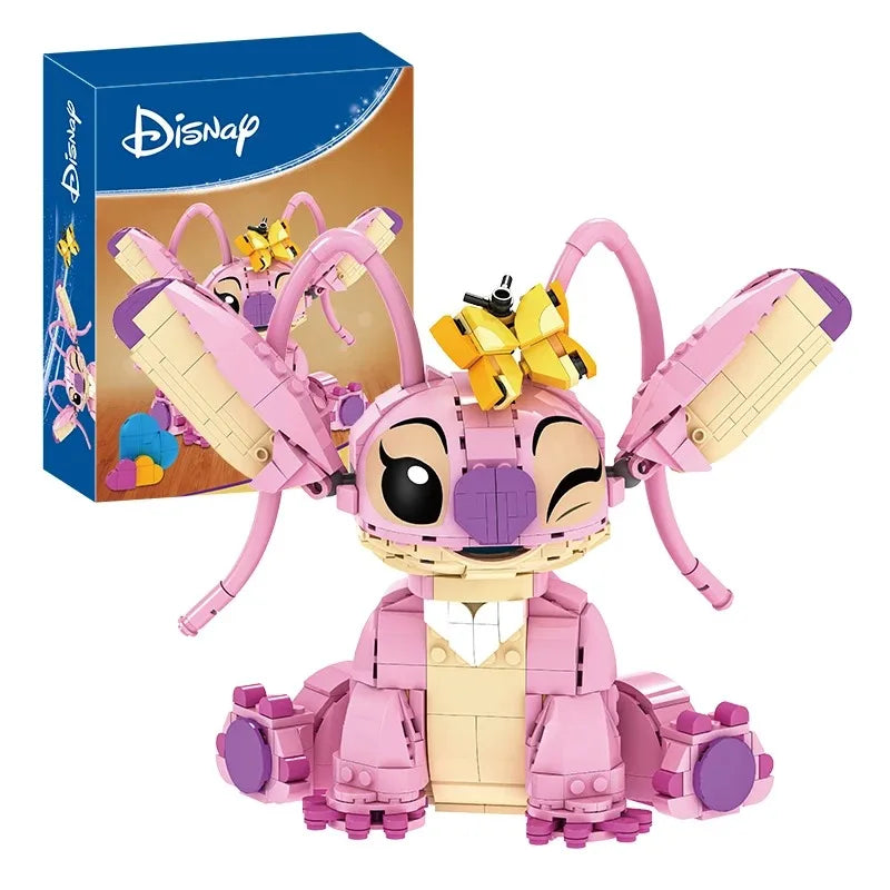 Interstellar Baby Angel & Stitch Building Blocks - Creative Space Set
